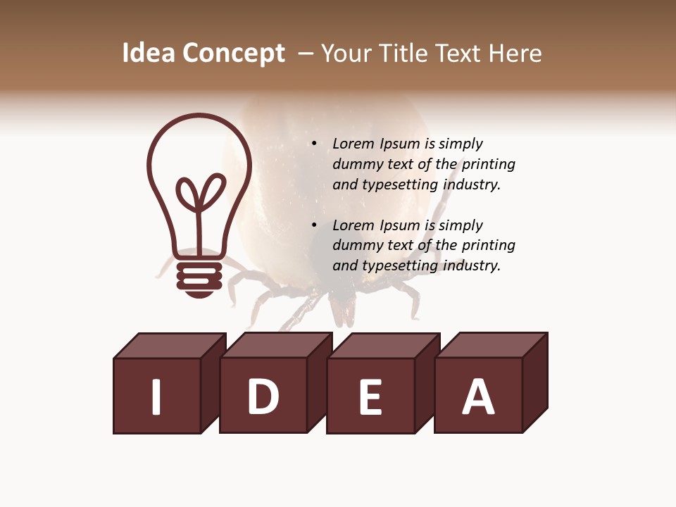 Background Big Parasite PowerPoint Template