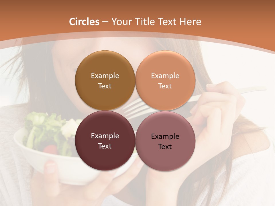 Asian Lady Black PowerPoint Template