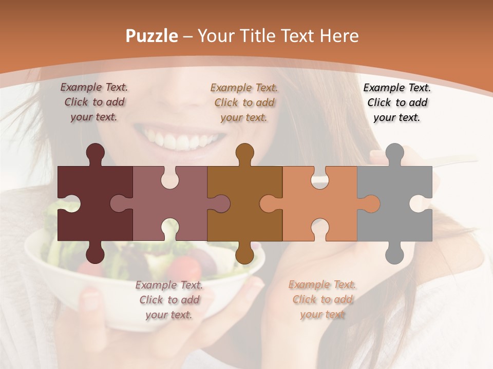 Asian Lady Black PowerPoint Template