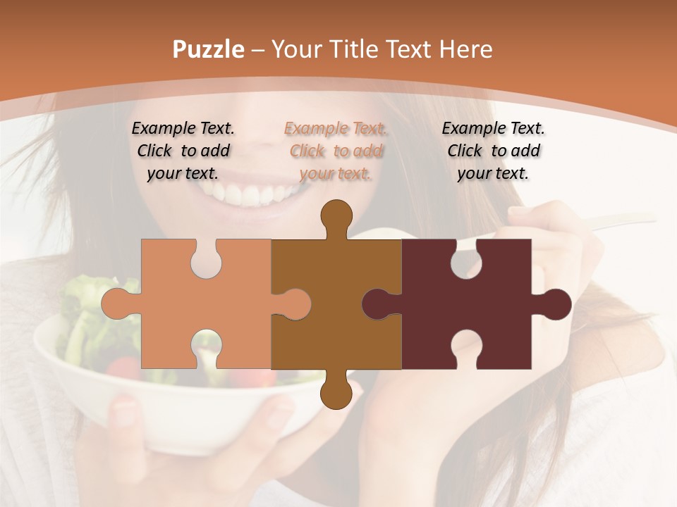 Asian Lady Black PowerPoint Template