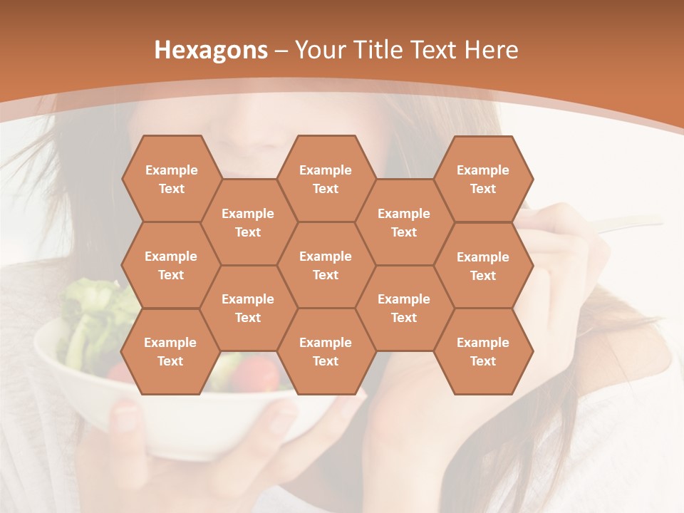 Asian Lady Black PowerPoint Template