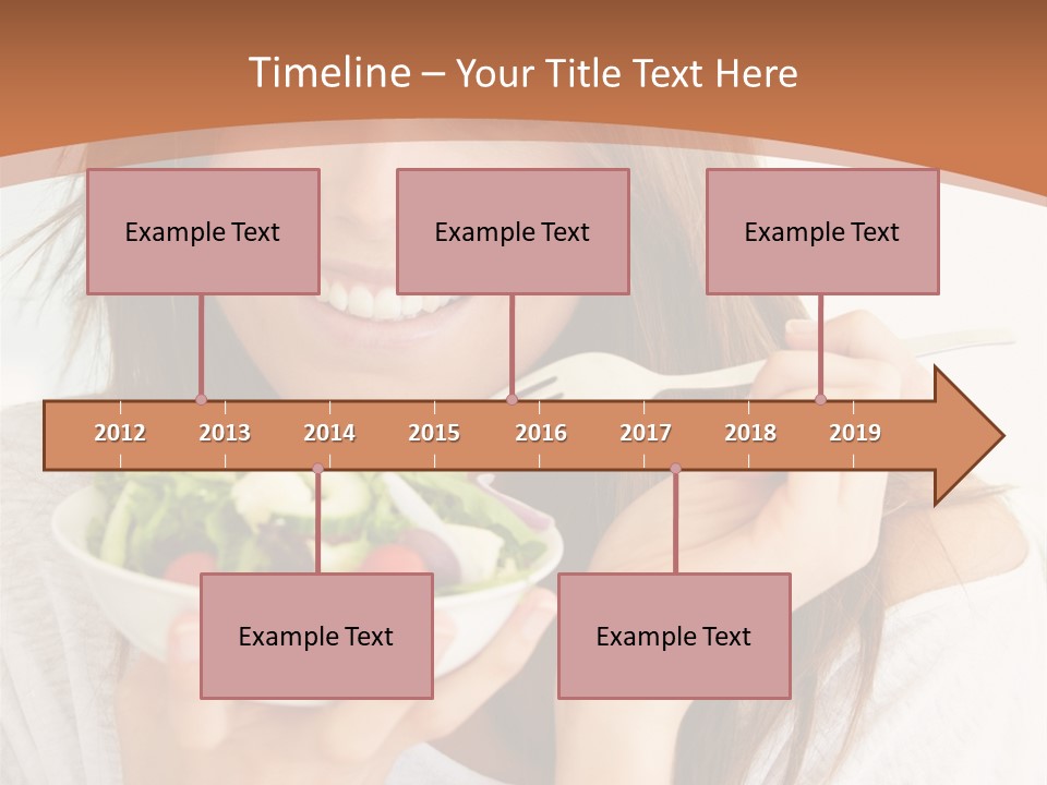 Asian Lady Black PowerPoint Template