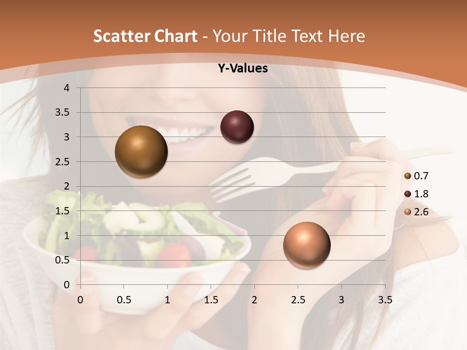 Asian Lady Black PowerPoint Template