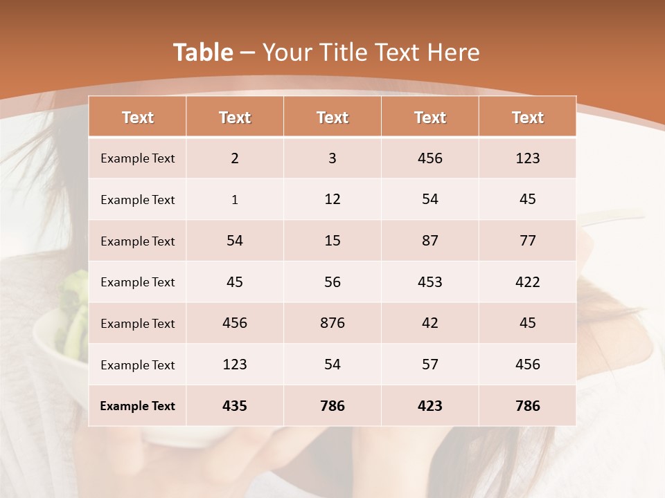 Asian Lady Black PowerPoint Template