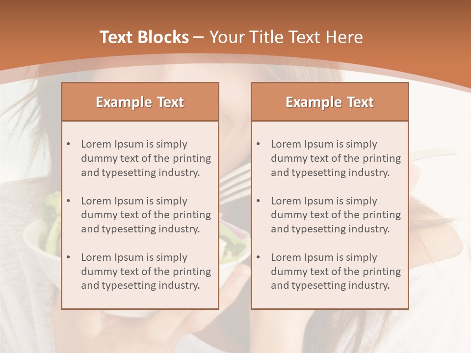 Asian Lady Black PowerPoint Template