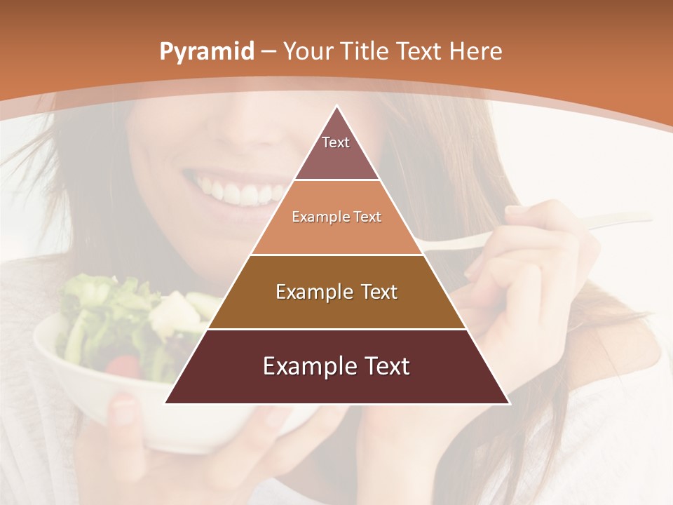 Asian Lady Black PowerPoint Template