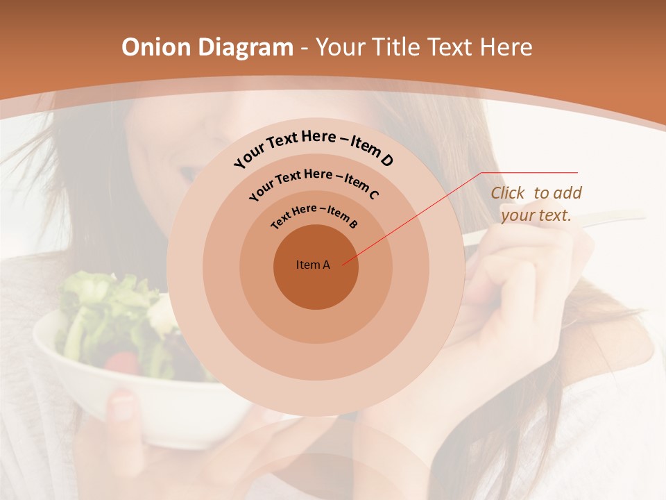 Asian Lady Black PowerPoint Template