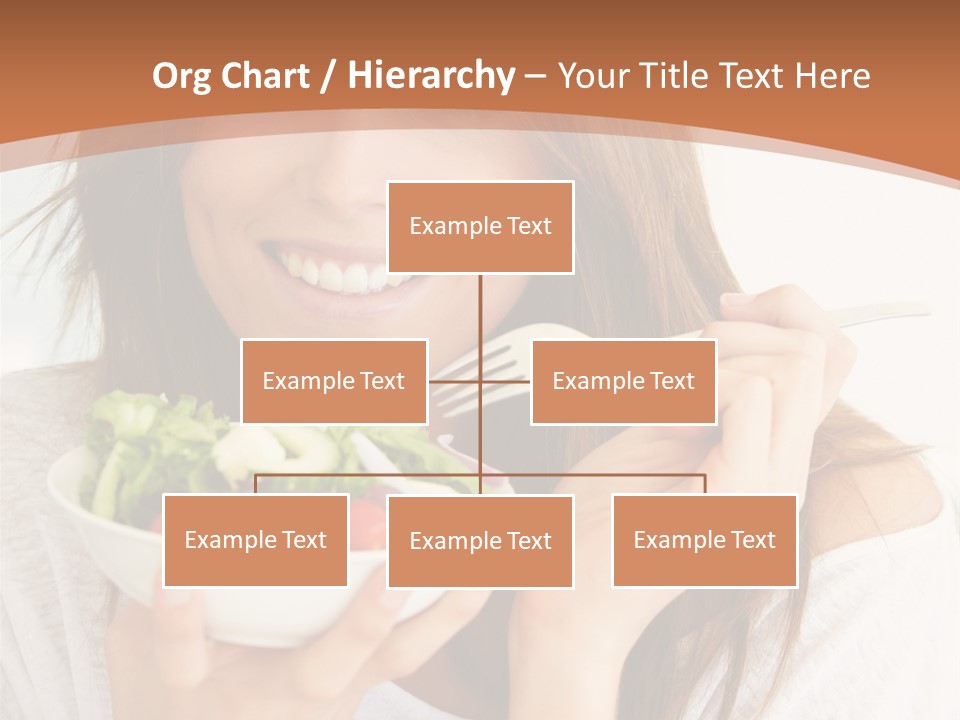 Asian Lady Black PowerPoint Template