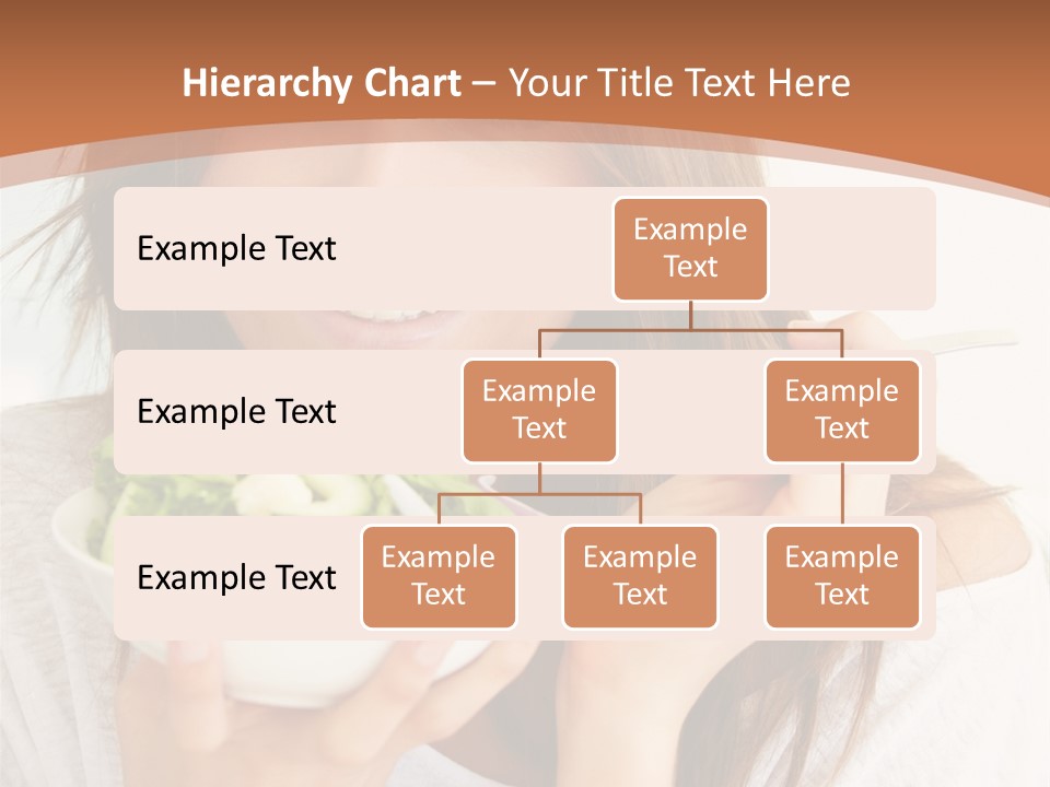 Asian Lady Black PowerPoint Template