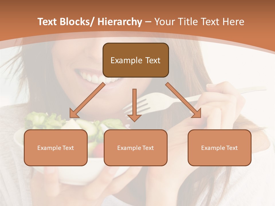 Asian Lady Black PowerPoint Template