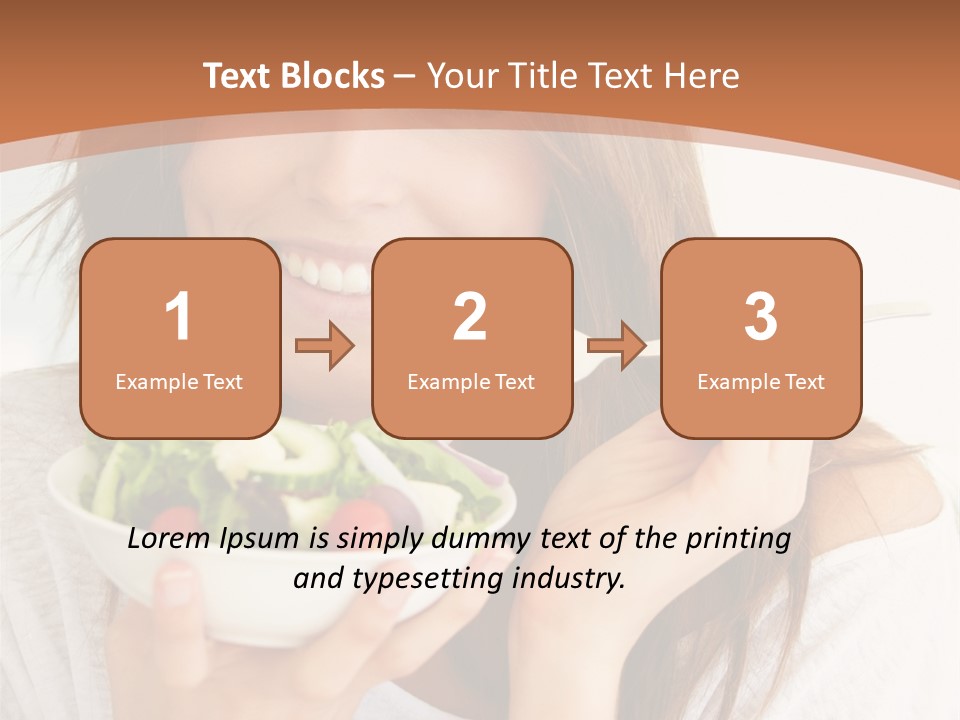 Asian Lady Black PowerPoint Template