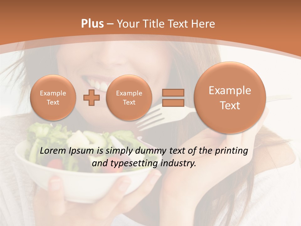 Asian Lady Black PowerPoint Template