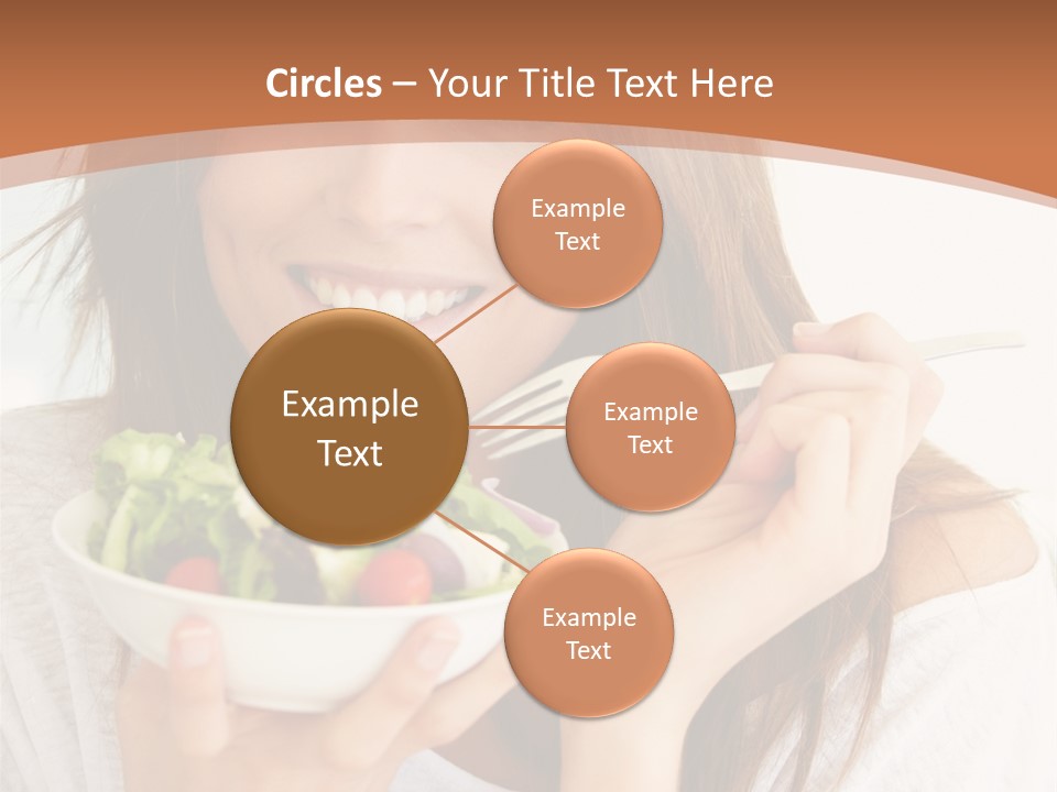 Asian Lady Black PowerPoint Template