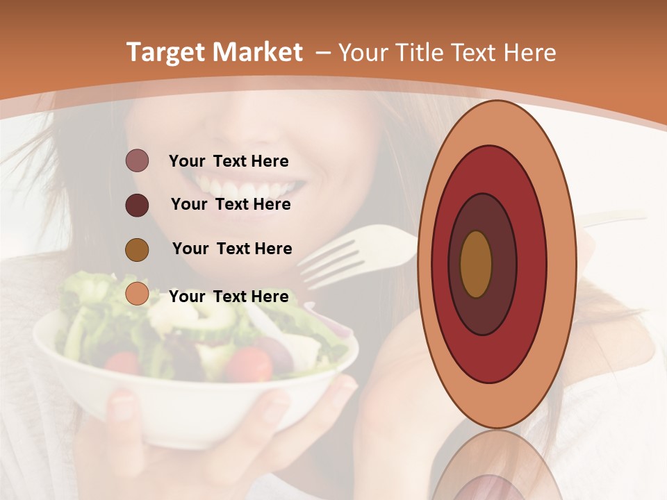 Asian Lady Black PowerPoint Template