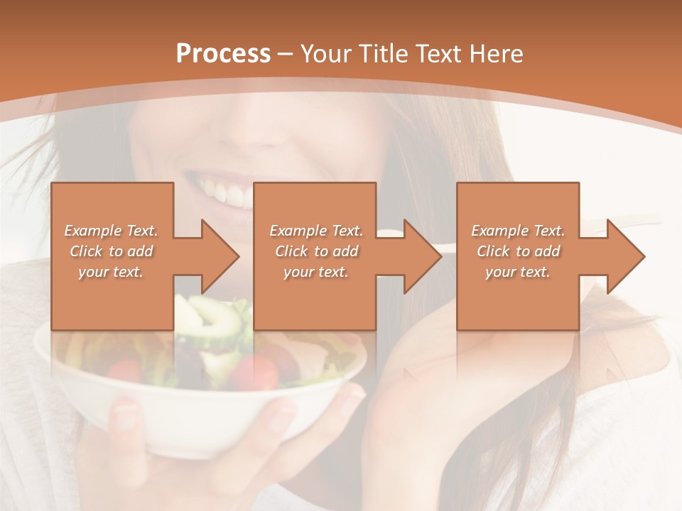 Asian Lady Black PowerPoint Template