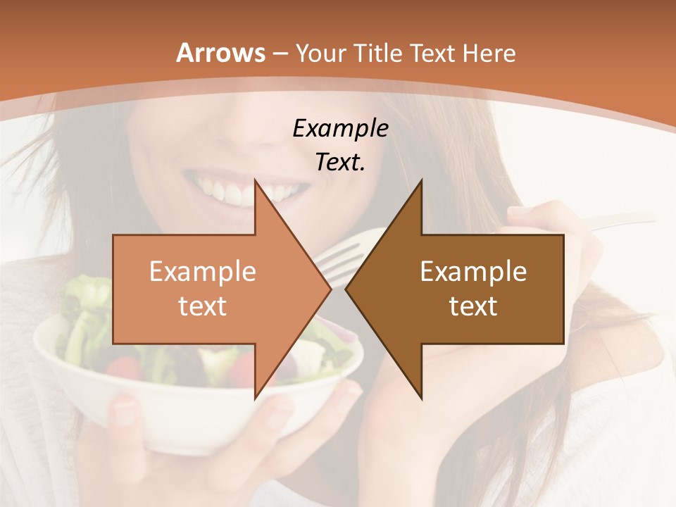 Asian Lady Black PowerPoint Template