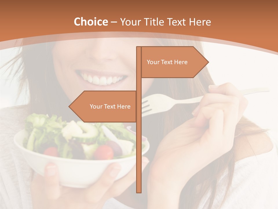 Asian Lady Black PowerPoint Template