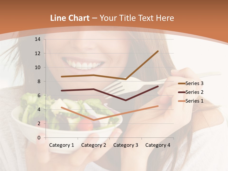 Asian Lady Black PowerPoint Template