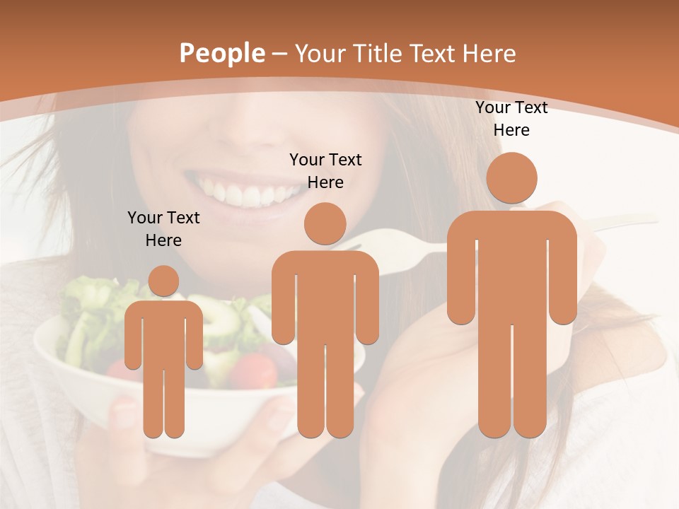 Asian Lady Black PowerPoint Template