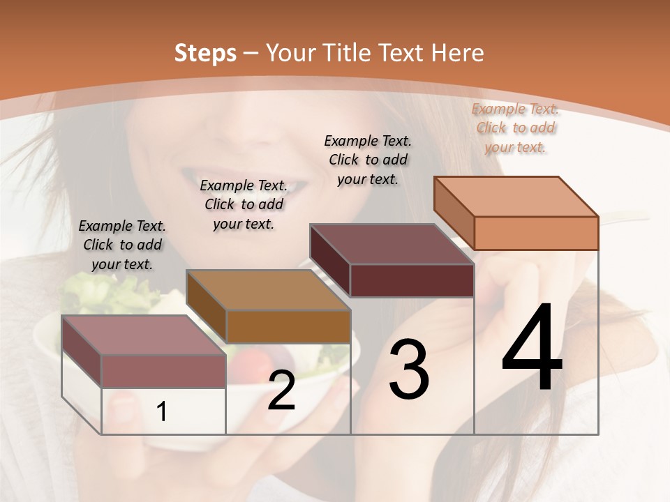 Asian Lady Black PowerPoint Template