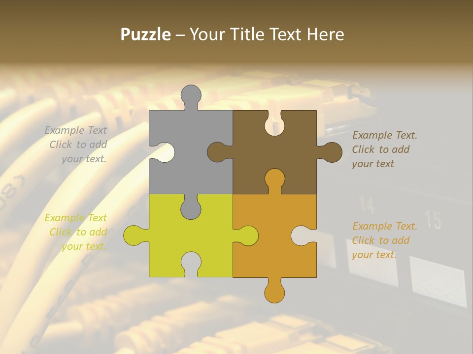 Computer Networking Ethernet PowerPoint Template