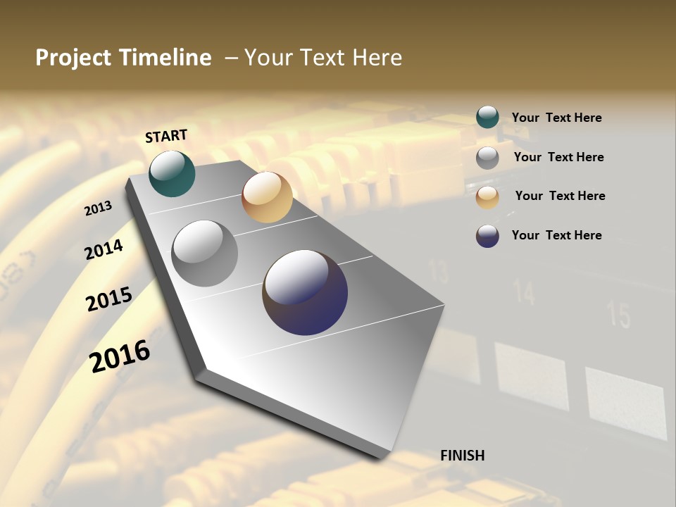 Computer Networking Ethernet PowerPoint Template