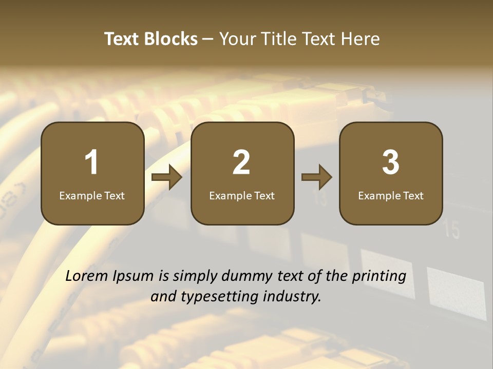 Computer Networking Ethernet PowerPoint Template