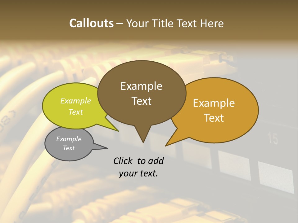 Computer Networking Ethernet PowerPoint Template