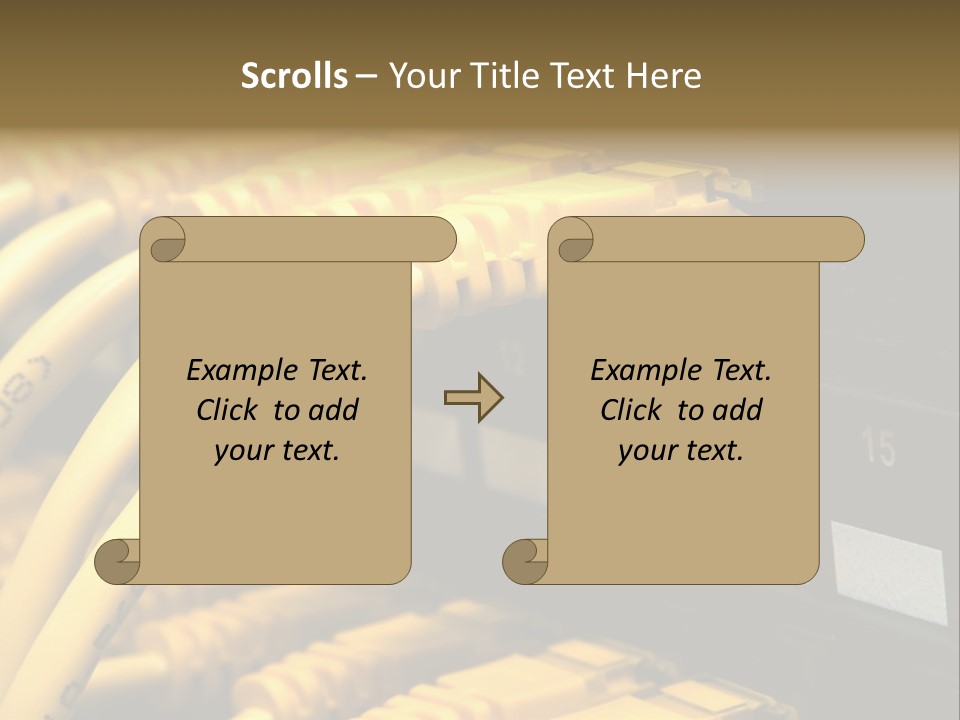 Computer Networking Ethernet PowerPoint Template