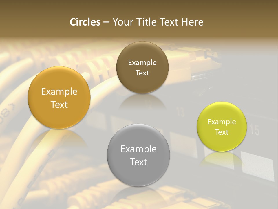 Computer Networking Ethernet PowerPoint Template