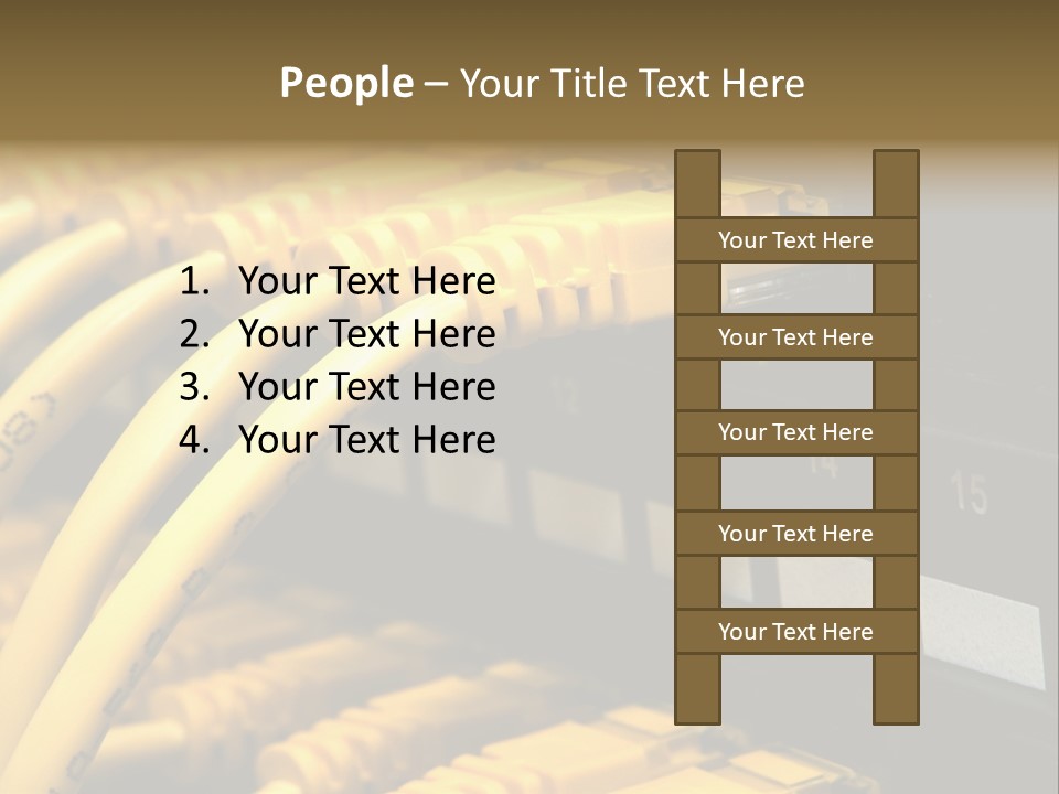 Computer Networking Ethernet PowerPoint Template