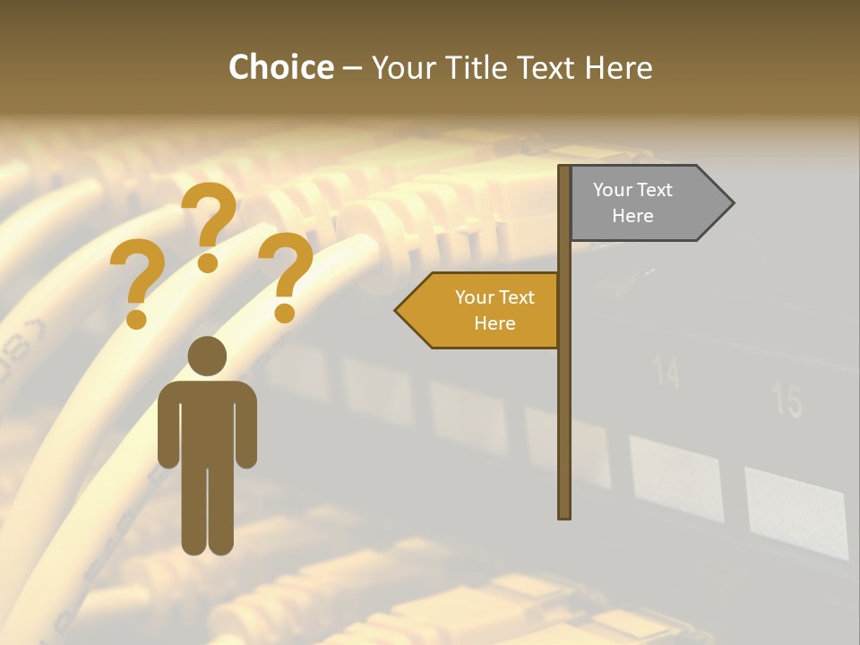 Computer Networking Ethernet PowerPoint Template