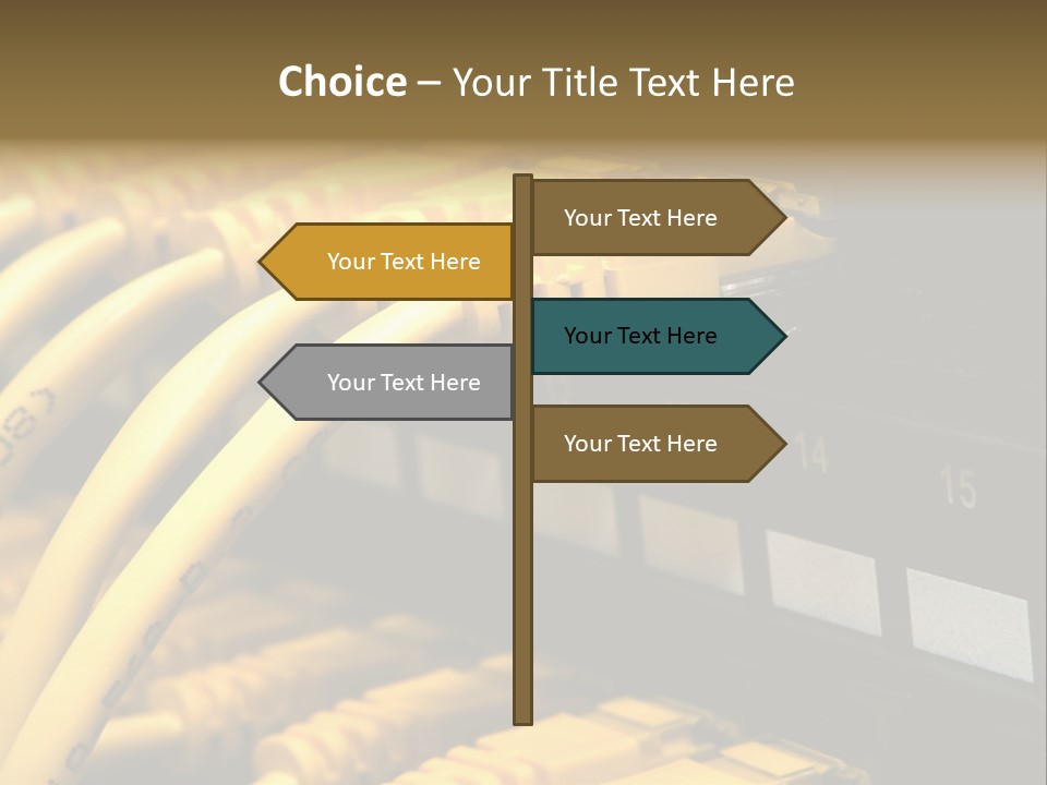 Computer Networking Ethernet PowerPoint Template
