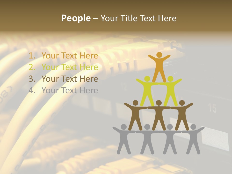 Computer Networking Ethernet PowerPoint Template