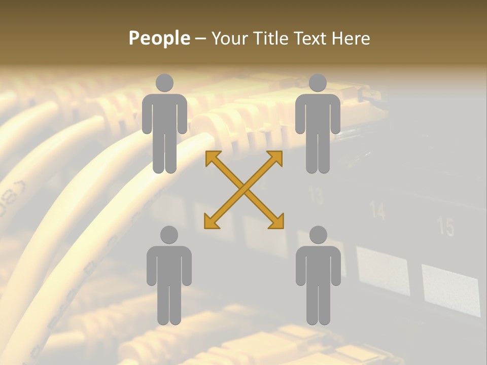 Computer Networking Ethernet PowerPoint Template