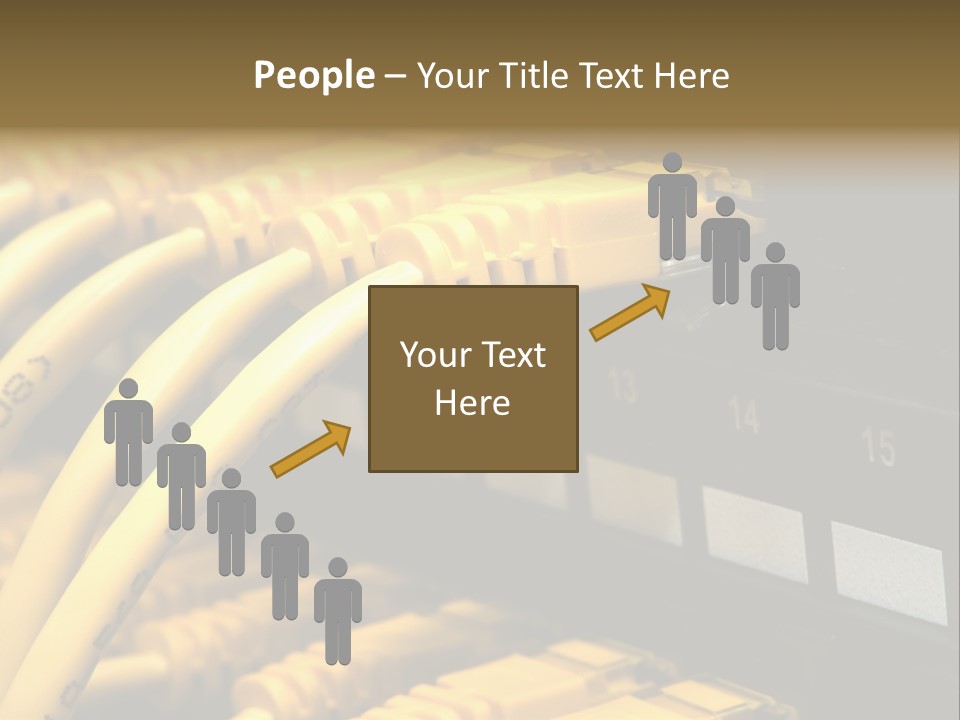 Computer Networking Ethernet PowerPoint Template