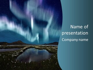 Landmannarlaugar Iceland Swamp PowerPoint Template