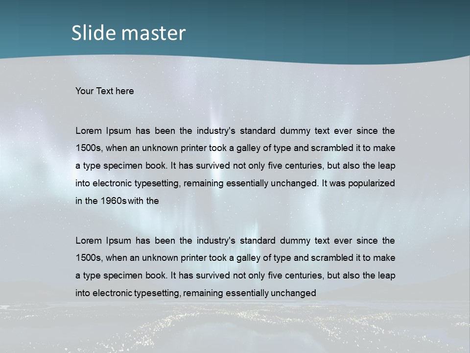 Landmannarlaugar Iceland Swamp PowerPoint Template