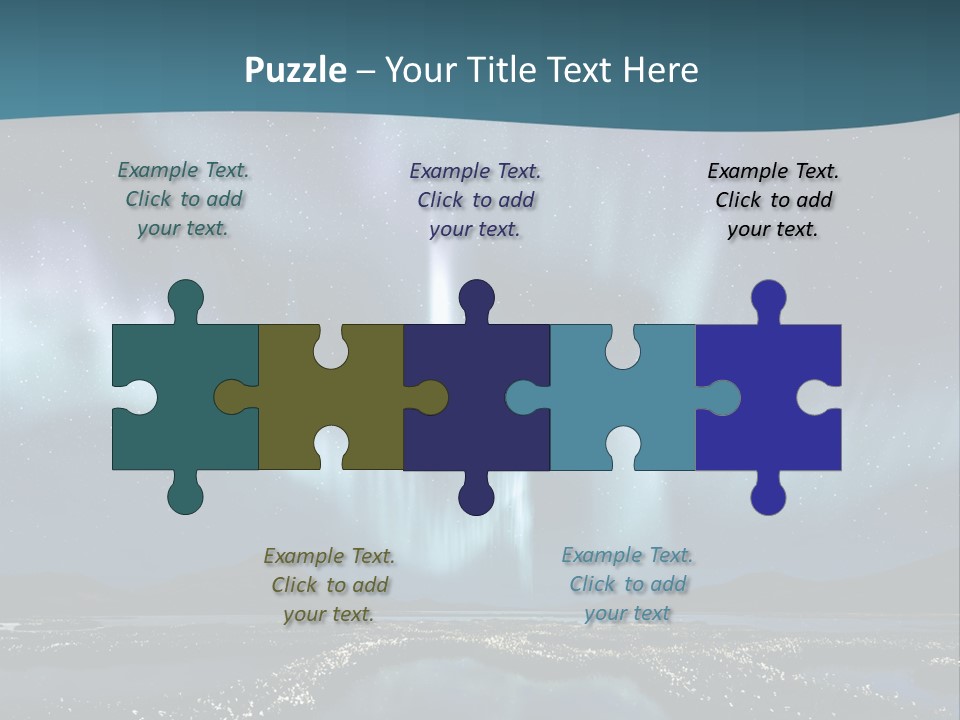 Landmannarlaugar Iceland Swamp PowerPoint Template