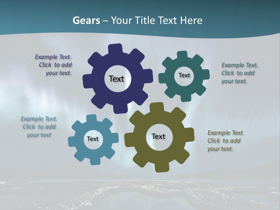 Landmannarlaugar Iceland Swamp PowerPoint Template