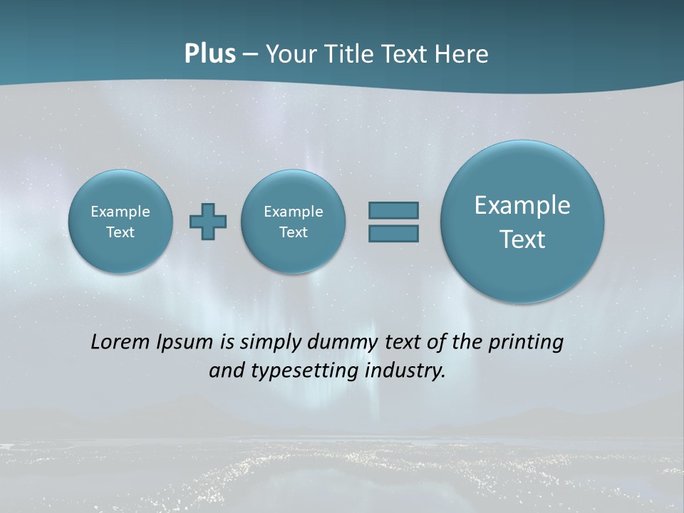 Landmannarlaugar Iceland Swamp PowerPoint Template