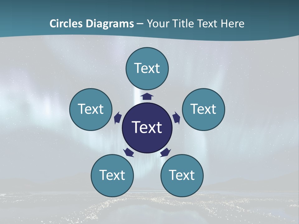 Landmannarlaugar Iceland Swamp PowerPoint Template