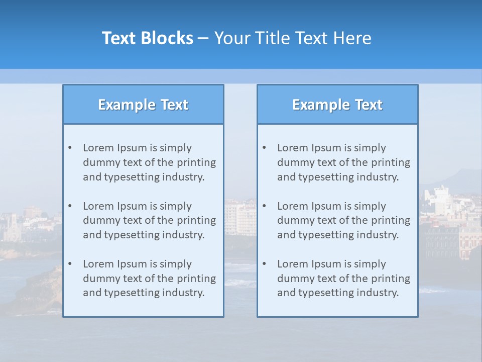 Low Sea Weather PowerPoint Template