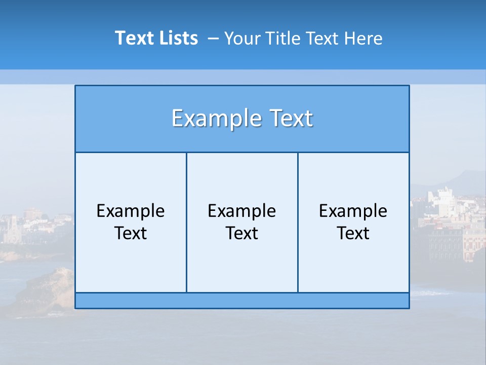 Low Sea Weather PowerPoint Template