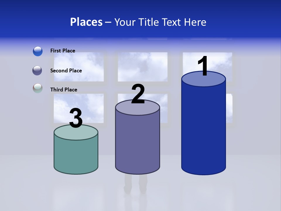 Presentation Display Communication PowerPoint Template