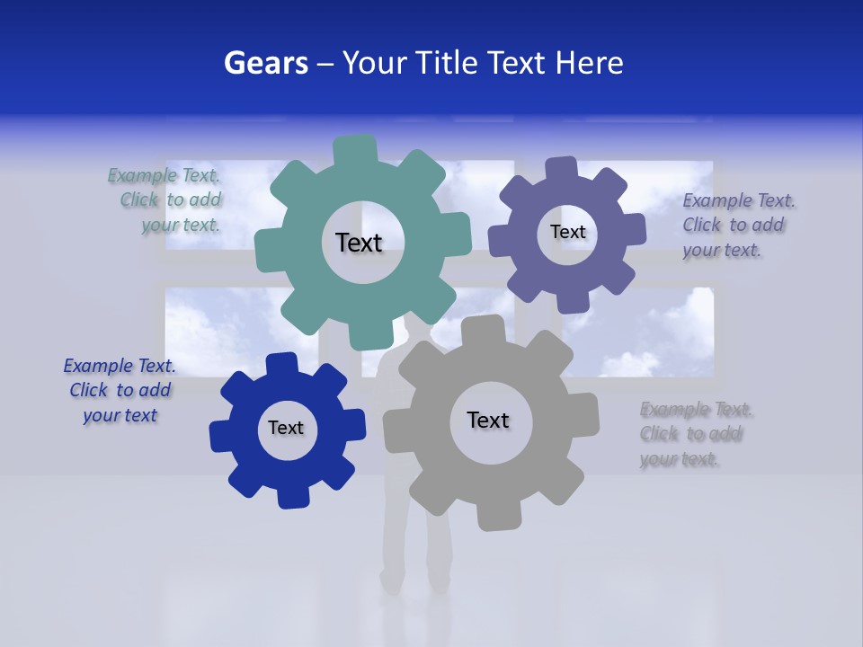 Presentation Display Communication PowerPoint Template