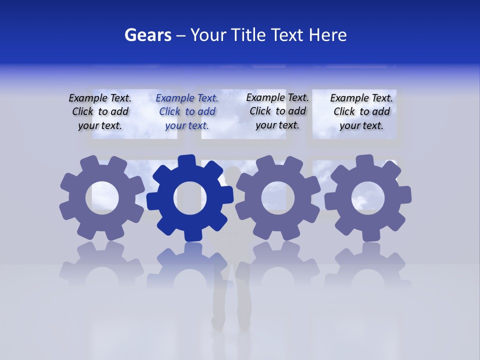 Presentation Display Communication PowerPoint Template