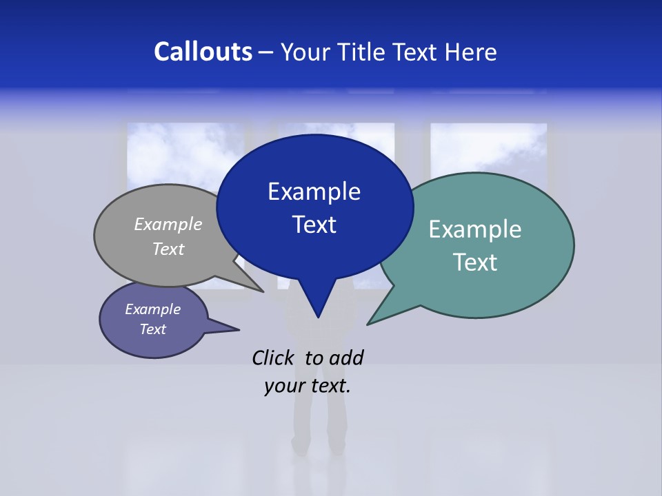 Presentation Display Communication PowerPoint Template