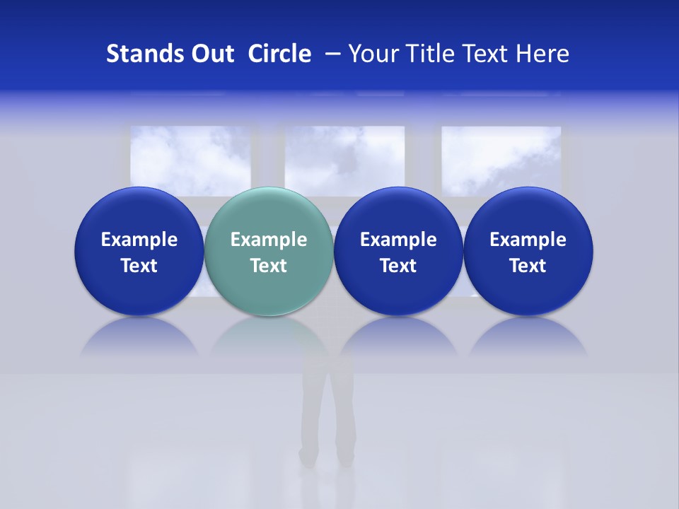 Presentation Display Communication PowerPoint Template