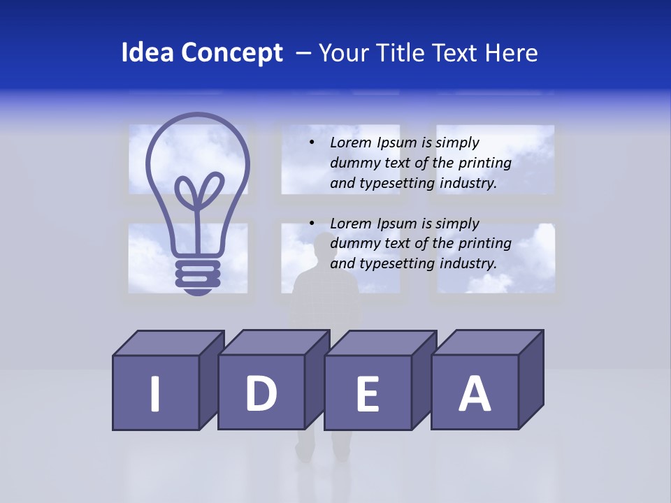 Presentation Display Communication PowerPoint Template